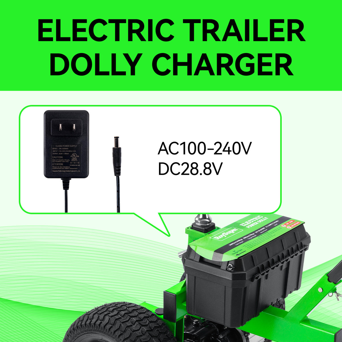 Excellent Electric Trailer Dolly-3