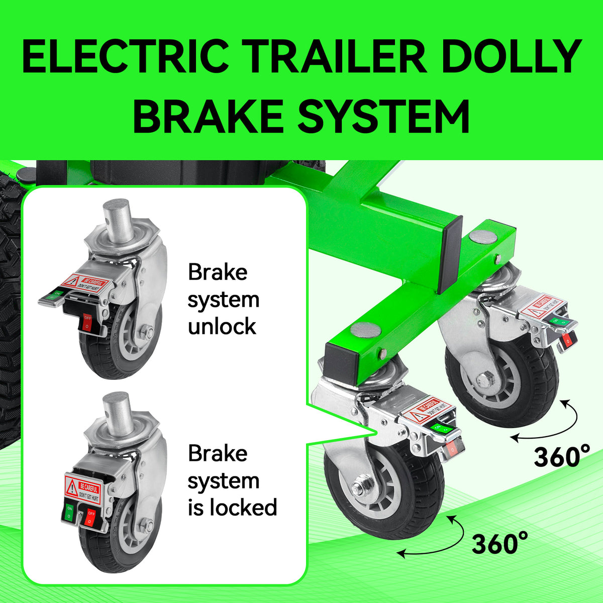 Excellent Electric Trailer Dolly-3