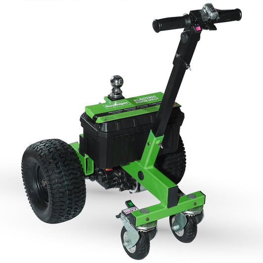 Electric Trailer Dolly 3600LBS Max trailer 600LBS Max Tongue Commercial Heavy Duty Motorized Trailer with Brake Mover 4 Wheels  DC 24V 850W 2''Ball 1-7/8'' Double Ball